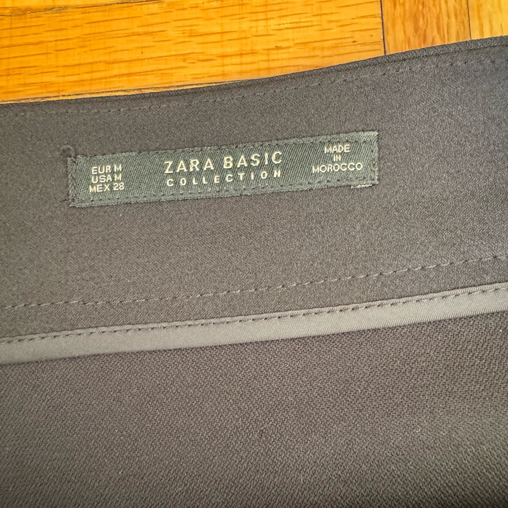 Zara Basic Collection Gray Skirt - image 4